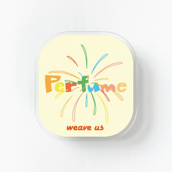 위브어스 x PERFUME 아크릴 톡 그립